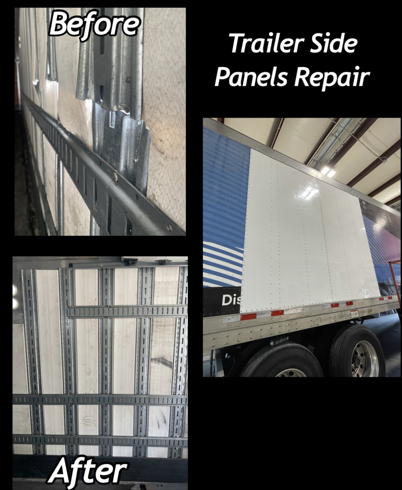 Commercial trailer repair & structural welding 7 - el camiones