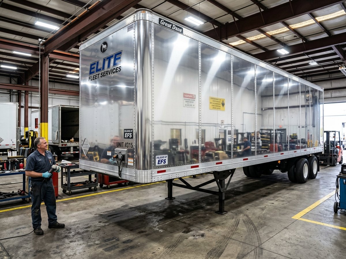 Commercial trailer repair & structural welding 2 - el camiones